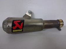 2007 Yamaha R6 Akrapovic GP-Style Slip-On  Exhaust, Titanium Muffler Oem 06-20