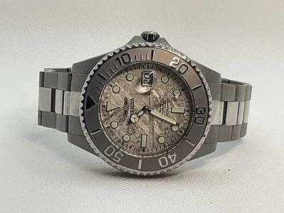 ¡¡Nuevo!! INVICTA TITANIO BUZO AUTOMÁTICO CON ESFERA METEORITO!! 47MM - Imagen 1 de 4