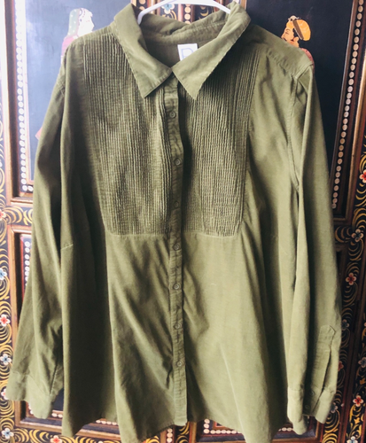 7 For All Mankind Pantalon Fille Vert Olive - Taille 10 - Occasion