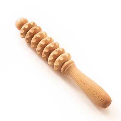tuuli Wooden Pet Massager for Dogs, Cats, Horses, Natural Wood 