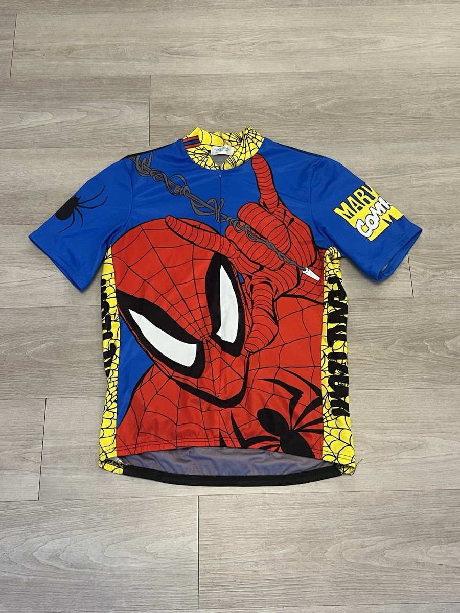PEARL IZUMI スパイダーマン サイクルジャージ サイズＬ PEARL IZUMI スパイダーマン サイクルジャージ サイズL - メルカリ