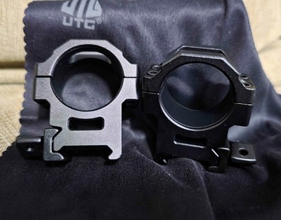 UTG  30mm Picatinny Scope Rings with QD Twist Lock, Medium Profile SKU:RG2W3154