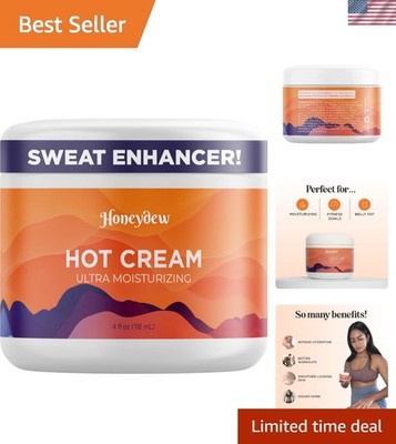 Thermogenic Fat Burner Hot Cream   4oz Cellulite Reducer for Body Sculpting