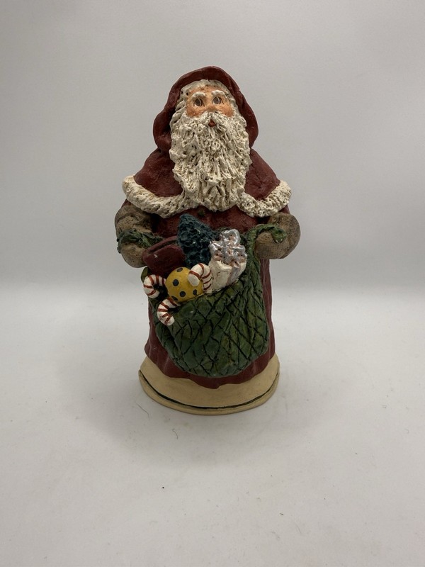 June McKenna 1992 “Toys of Joy" Santa figurine Numbered  2063 Of 10k