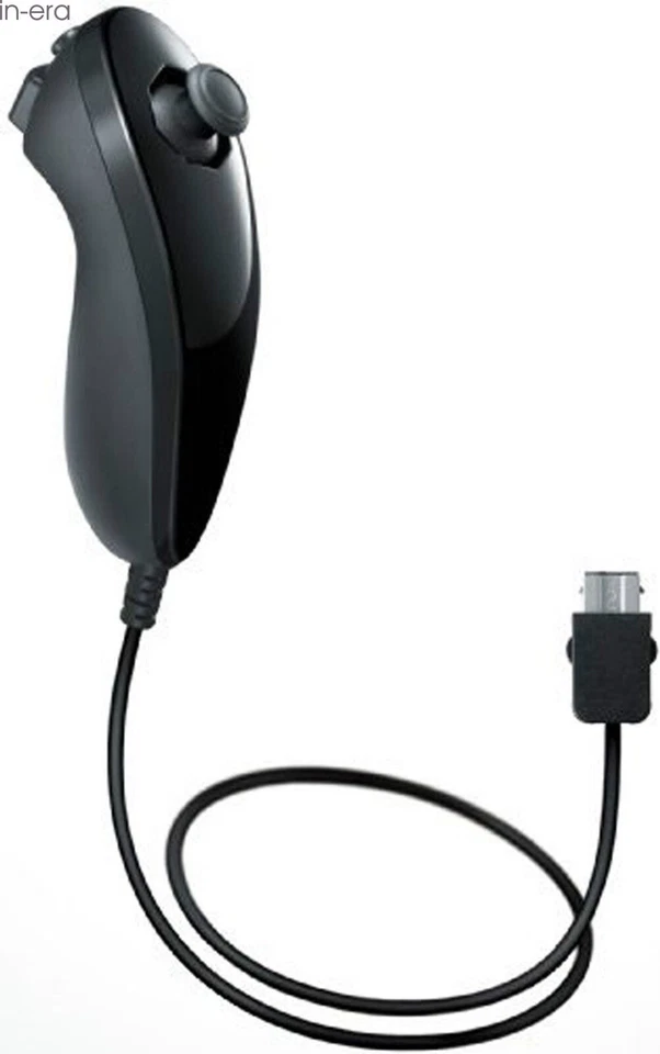 NEW NUNCHUCK NUNCHUK CONTROLLER REMOTE FOR NINTENDO Wii & WII U US - Image 3 of 4