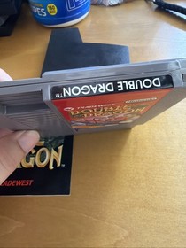 Double Dragon Nintendo NES Super Clean Tested Original Owner W/ Manual