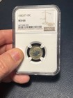 (#101716) Roosevelt Dime:  1983  NGC MS 66  Rainbow toning!    (see video!) — photo 2