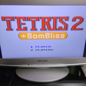Tetris 2 + Bombliss Nintendo Famicom BPS Cartridge Only Used Tested Japanese ver