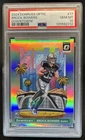 2024 Panini Donruss Optic Brock Bowers Downtown! RC SSP #17 Raiders PSA 10