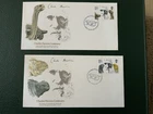 Great Britain 1982 #965-968 Charles Darwin - 5 Fleetwood FDCs
