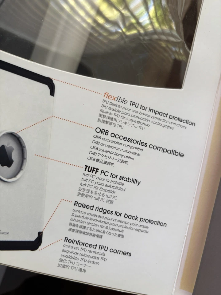 Funda resistente Roocase Exec para Apple iPad Mini 4 cubierta protectora contra caídas ROSA f-3 Foto 4 de 4