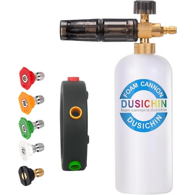 #ad Foam Cannon Snow Foam Lance Pressure Washer Jet Wash Quick Release Adjustable... $31.98