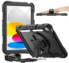  for iPad (A16) 11th/ 10th Generation Case 11''/ 10.9 Inch (2025/2022) - Black