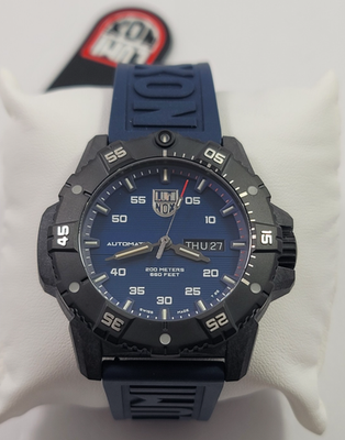 Luminox Master Carbon SEAL Automatic Blue Dial Rubber Strap Men's