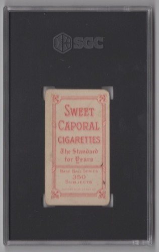1910 SWEET CAPORAL WHITE BORDER HANS LOBERT SGC 3 CINCINNATI - Picture 2 of 2