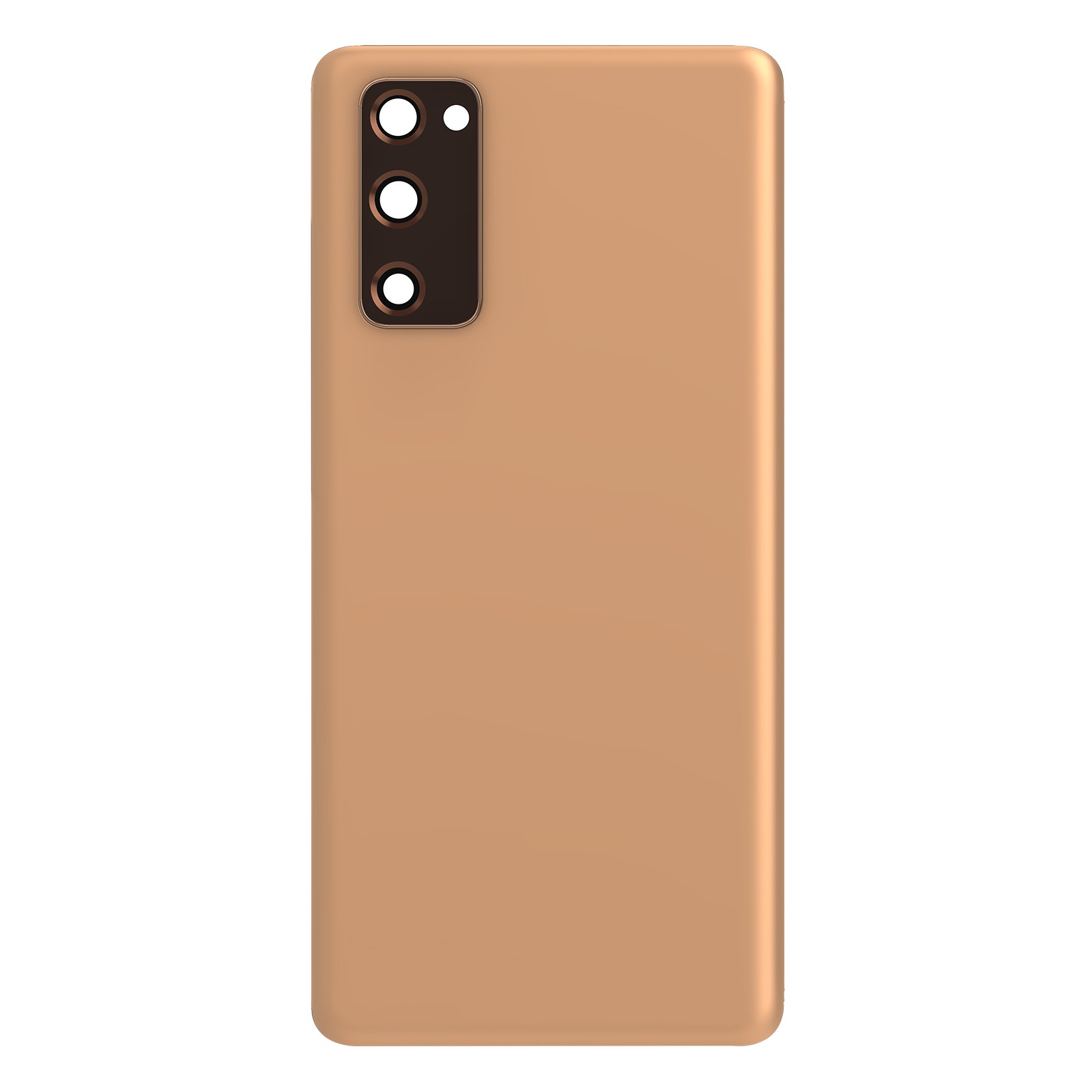 Vitre arrière pour Samsung Galaxy S20 FE Orange cache batterie de rechange