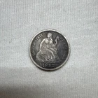 1887 Seated Liberty Dime 10C Circulated Uncertified Collectible US Coin