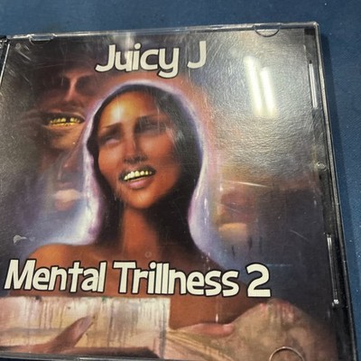 Juicy J Mental Trillness 2 Mixed Cd Slim Jewel Case Clear Coat