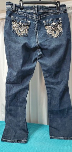 Angel Jeans donna Bling pantaloni gamba dritta impreziositi tasche con patta taglia 22 - Foto 2 di 14