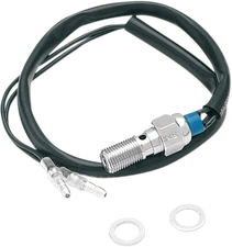 K&S TECHNOLOGIES Hydraulic Brake For Light Switch - 7/16" - Chrome 12-0021