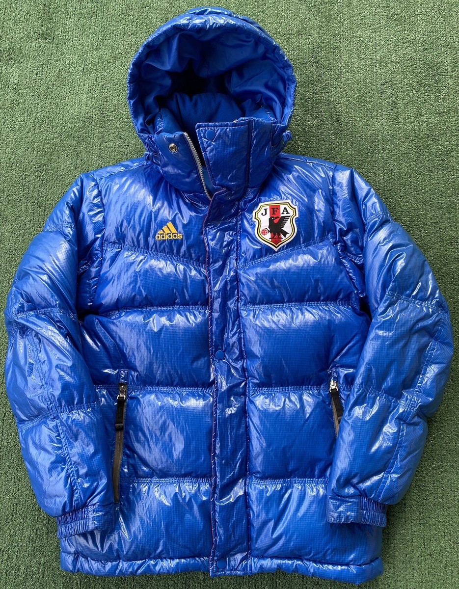 Adidas JFA Japan Soccer Football Futbul Glossy Down Puffer Adidas JFA Japan Soccer Football Futbul Glossy Down Puffer