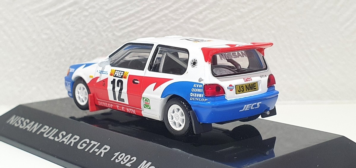 1/64 CM's Rally NISSAN PULSAR GTI-R 1992 MONTE CARLO RALLY WRC