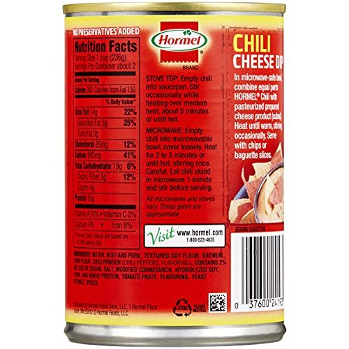 Hormel Chili ohne Bohnen 15 Unzen 12er Pack - Bild 9 von 12