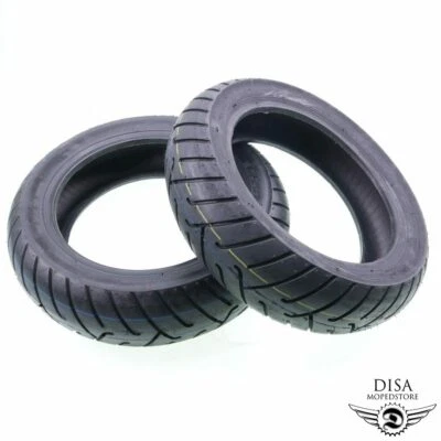 2 x Roller Sommer Reifen 120/70-12 und 130/70-12 - für Peugeot Speedfight 2