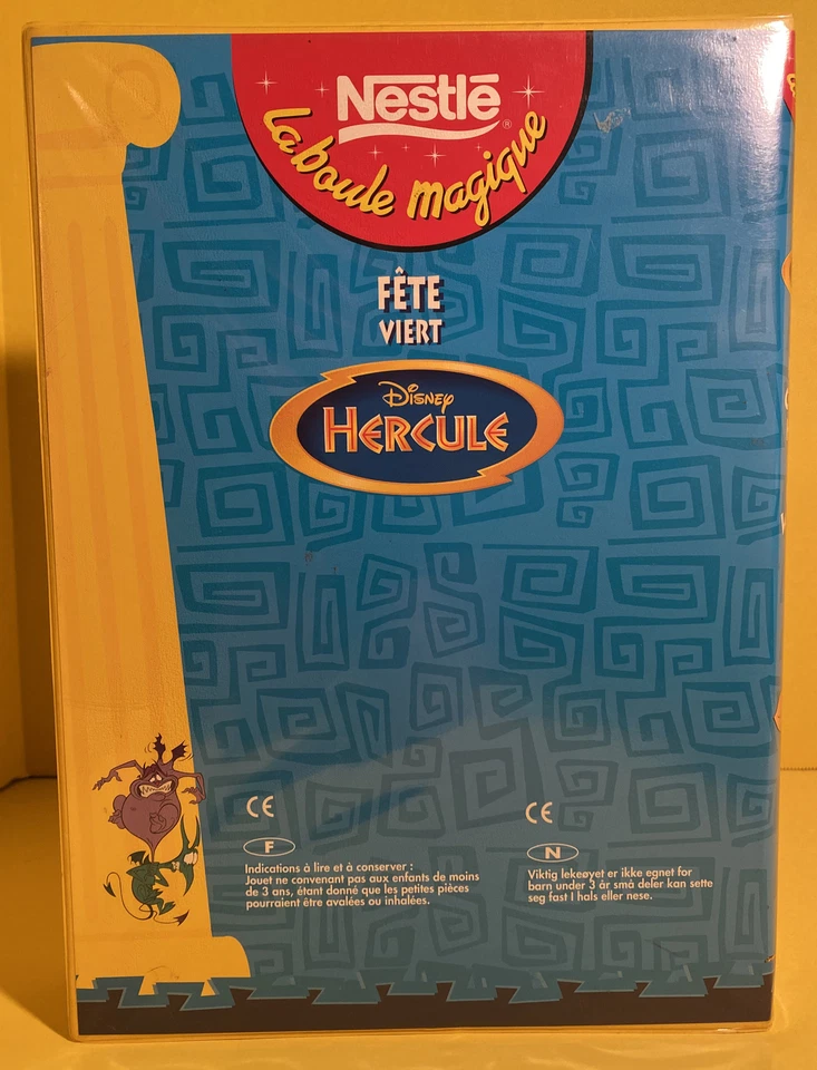 Disney Nestlé Hércules Bola Mágica Vitrina Figuras Set Completo Promoción Francesa Foto 2 de 4