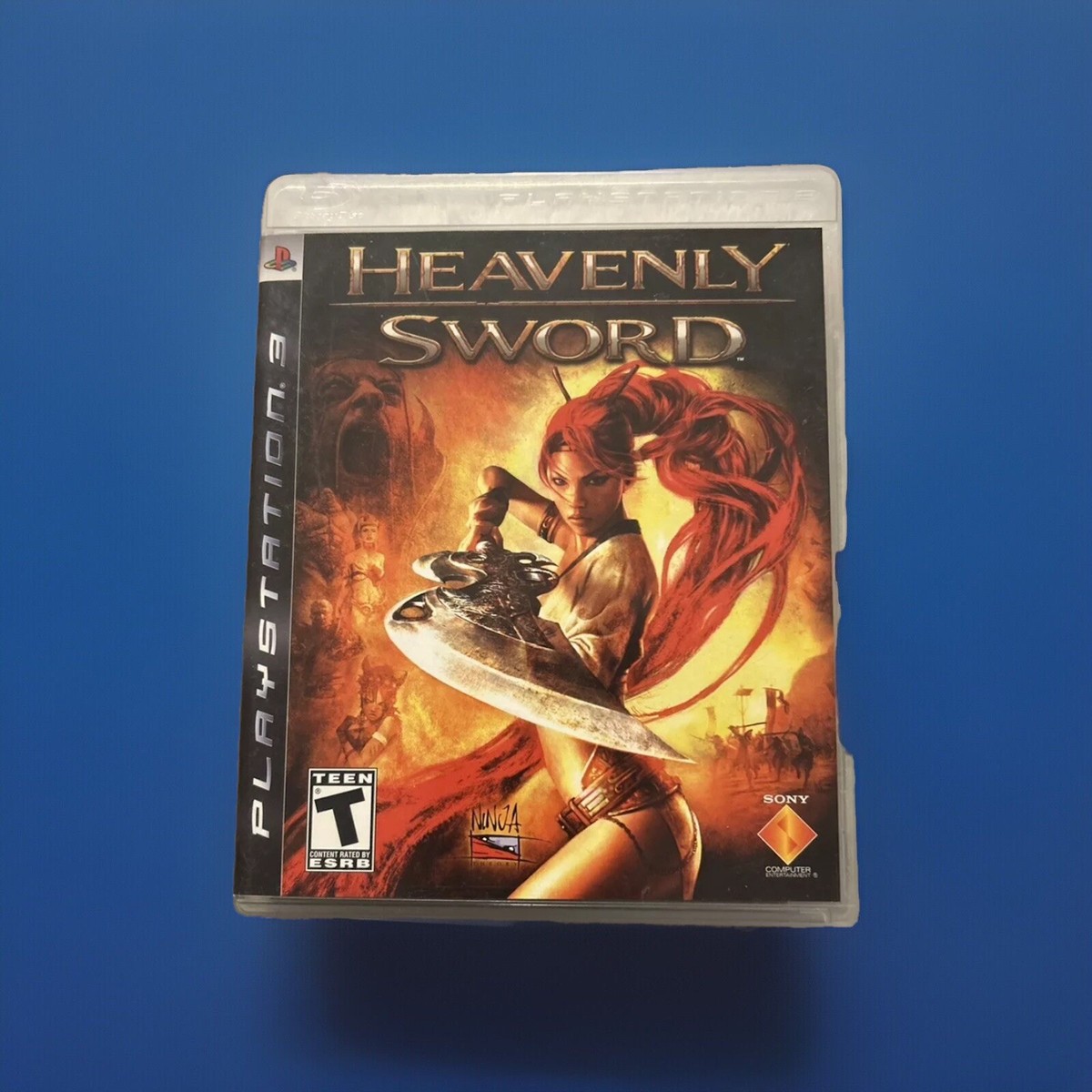 Heavenly Sword Sony PlayStation 2007 Black Label COMPLETE w/ Manual  Case CIB
