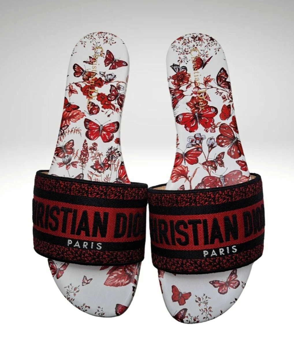 Christian Dior Dway Slides taille 40 avec boite d'origine et dustbag