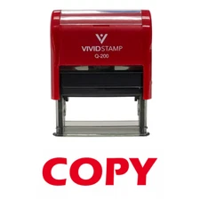 Copy Self Inking Rubber Stamp
