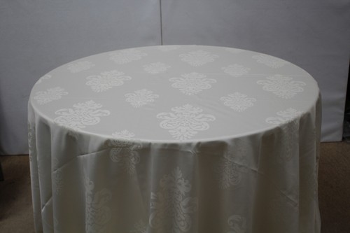 Tovaglia Roma Crema 272dm Policotone (marcata) - Foto 4 di 4