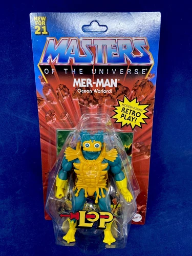 MOTU Mer-Man Masters Of The Universe Retro Origins Wave 5 Lords of Power  2021