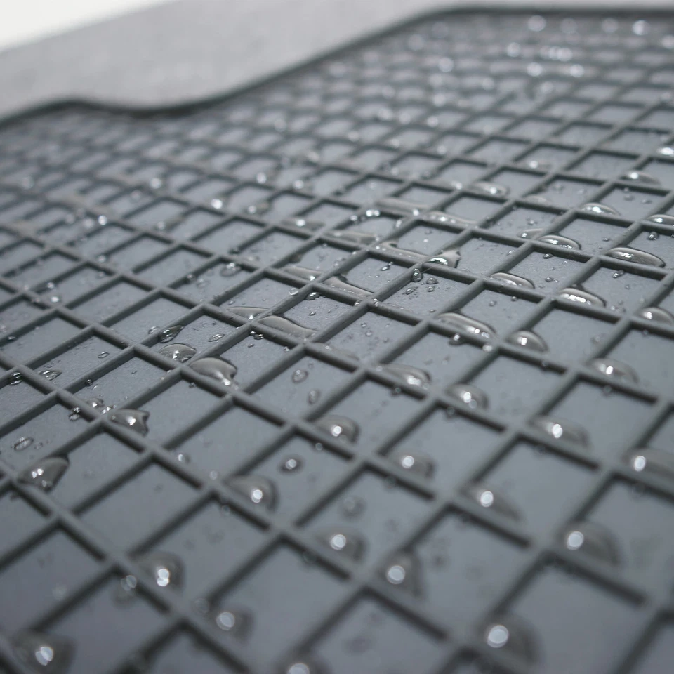 Rubber mats 2 pieces black for Smart Fortwo from 03/2007-10/2014 fit Petex - Image 4 of 4