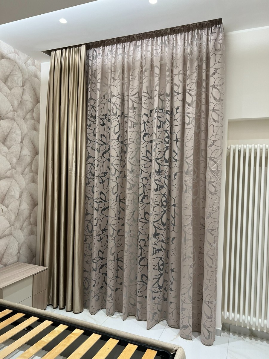 Eurofirany Tenda Liscia Strutturata Con Occhielli, Colore Turchese, 135x250 Cm, Per Soggiorno E Camera Da Letto, Tessuto Poliestere Peso 197g/m²