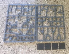 NEW Lot of 4 Empire Free Company Militia Men - Old World Sprue Mordheim