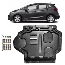 Engine Splash Shield For Honda Fit 2007-2020 Auto Under Guards Mudguards Black