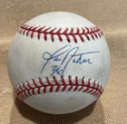 JOE NATHAN SIGNED MAJOR NL LEAGUE BASEBALL  San Francisco Chicago Cubs