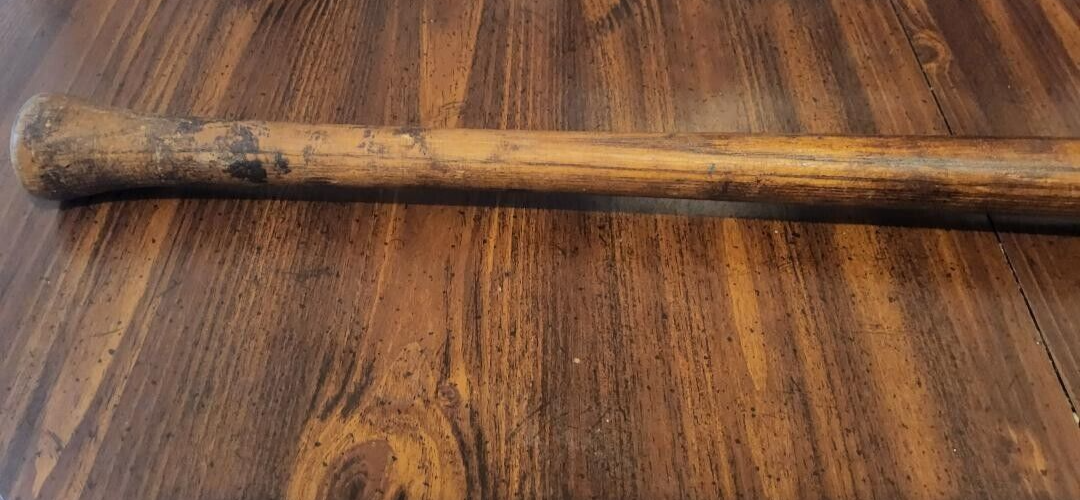 New York Mets CLINT HURDLE 1985 Game Used Bat, Kansas City, St Louis