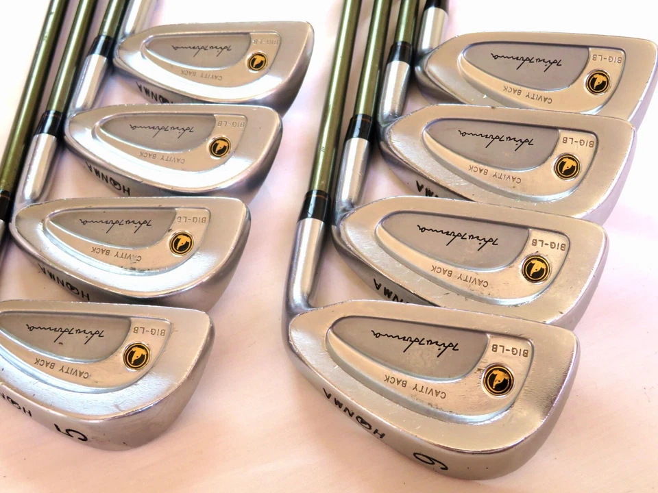 HONMA BIG-LB 1STAR 8PC R-1 FLEX IRONS SET GOLF CLUBS inv - Image 3 of 4