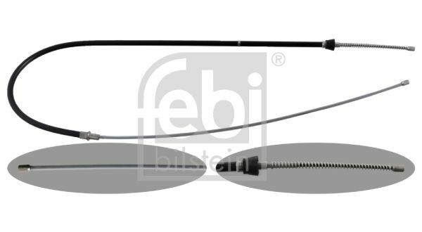 Febi Handbremsseil Hinten FüR Seat Mii; Skoda Citigo; VW Load Up,Up-image