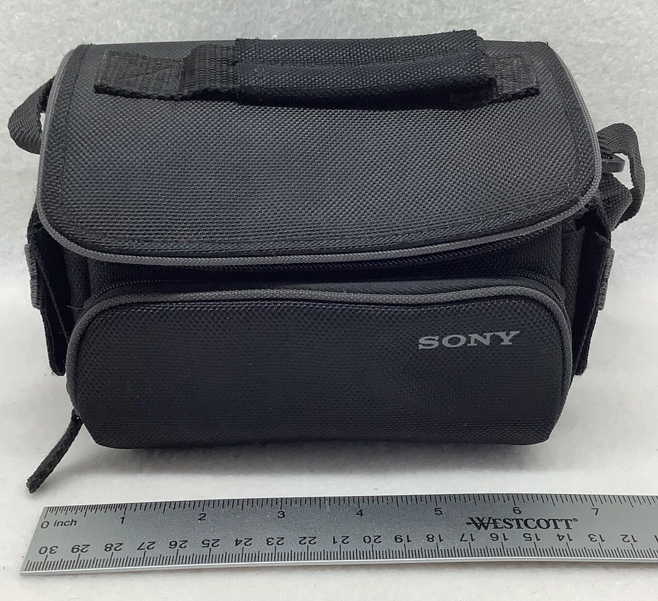 Мягкий чехол для видеокамеры Sony LCS-U10 (черный) - Изображение 2 из 4