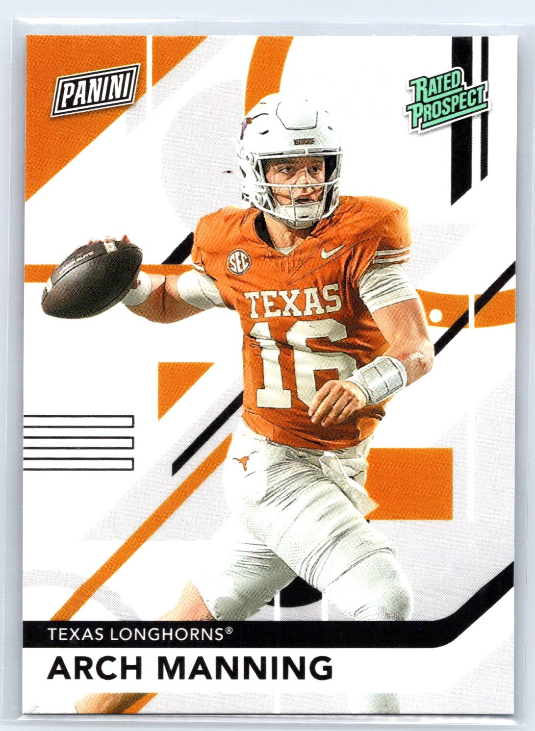 ARCH MANNING 2026 Panini National NSCC #NAT9 Rated Prospect