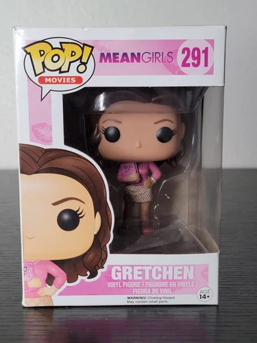 🔥FUNKO POP! Vinyl Figure Movies RARE Mean Girls #291 Gretchen [BOX WEAR]🔥