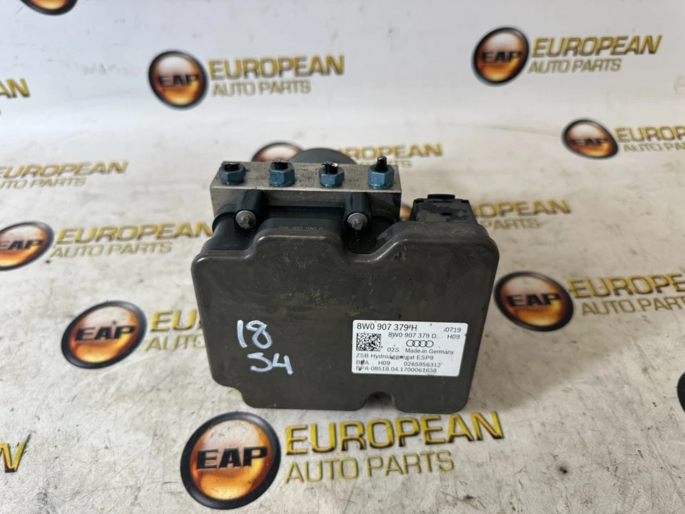 2018-2024 Audi S4 ABS Anti Lock Brake Pump Module Unit 8W0907379H OEM Foto 2 de 4