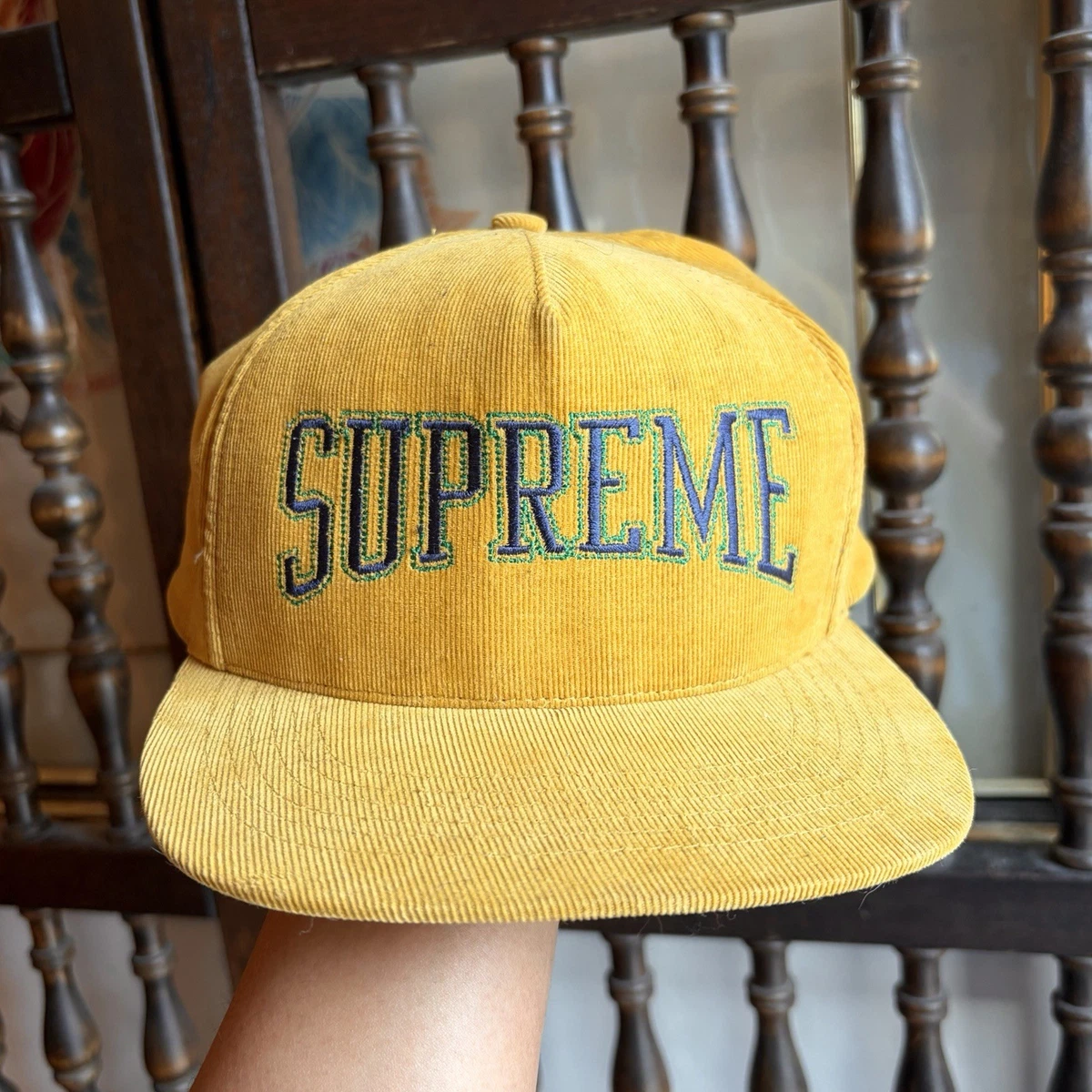 Supreme Gold Hats for Men for sale | eBay