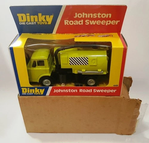 Vintage Dinky Toys Johnston Road Sweeper #449 Diecast Truck Convoy Series