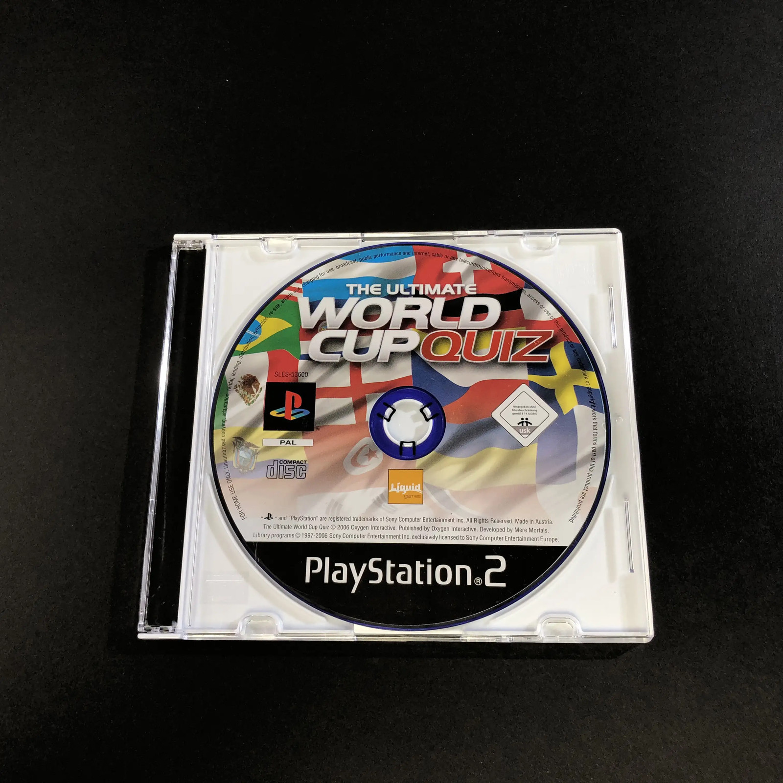 PS2 The Ultimate World Cup Quiz PAL Bon état