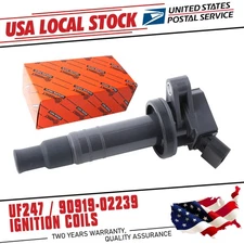 1X Ignition Coil For 2000-08 Toyota Corolla Celica Matrix 1.8L UF247 90919-02339